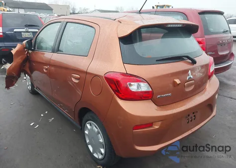 2020 Mitsubishi Mirage Es from USA, damaged, VIN ML32A3HJ9LH005968